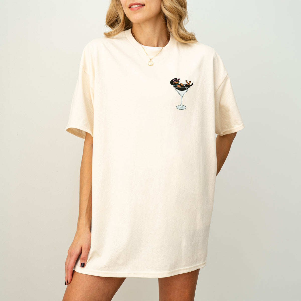 Weenies and Martinis Dachshund Shirt Cute Gift