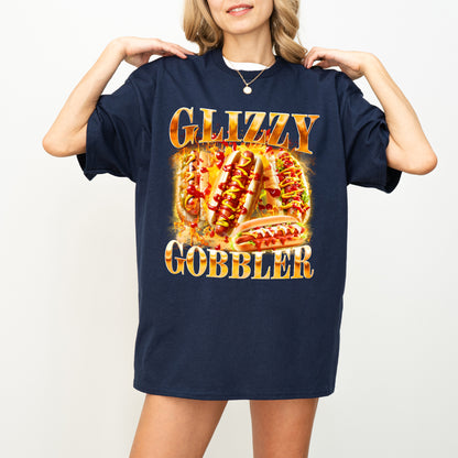 Glizzy Gobbler Shirt Funny Hot Dog Meme Tee for Food Lovers
