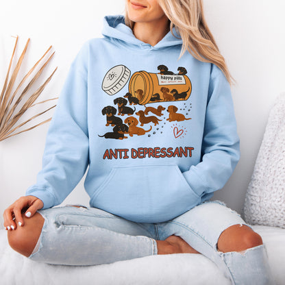 Dachshund Hoodie – Funny Weenie Dog Gift for Dachshund Lovers