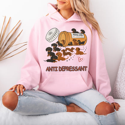 Dachshund Hoodie – Funny Weenie Dog Gift for Dachshund Lovers