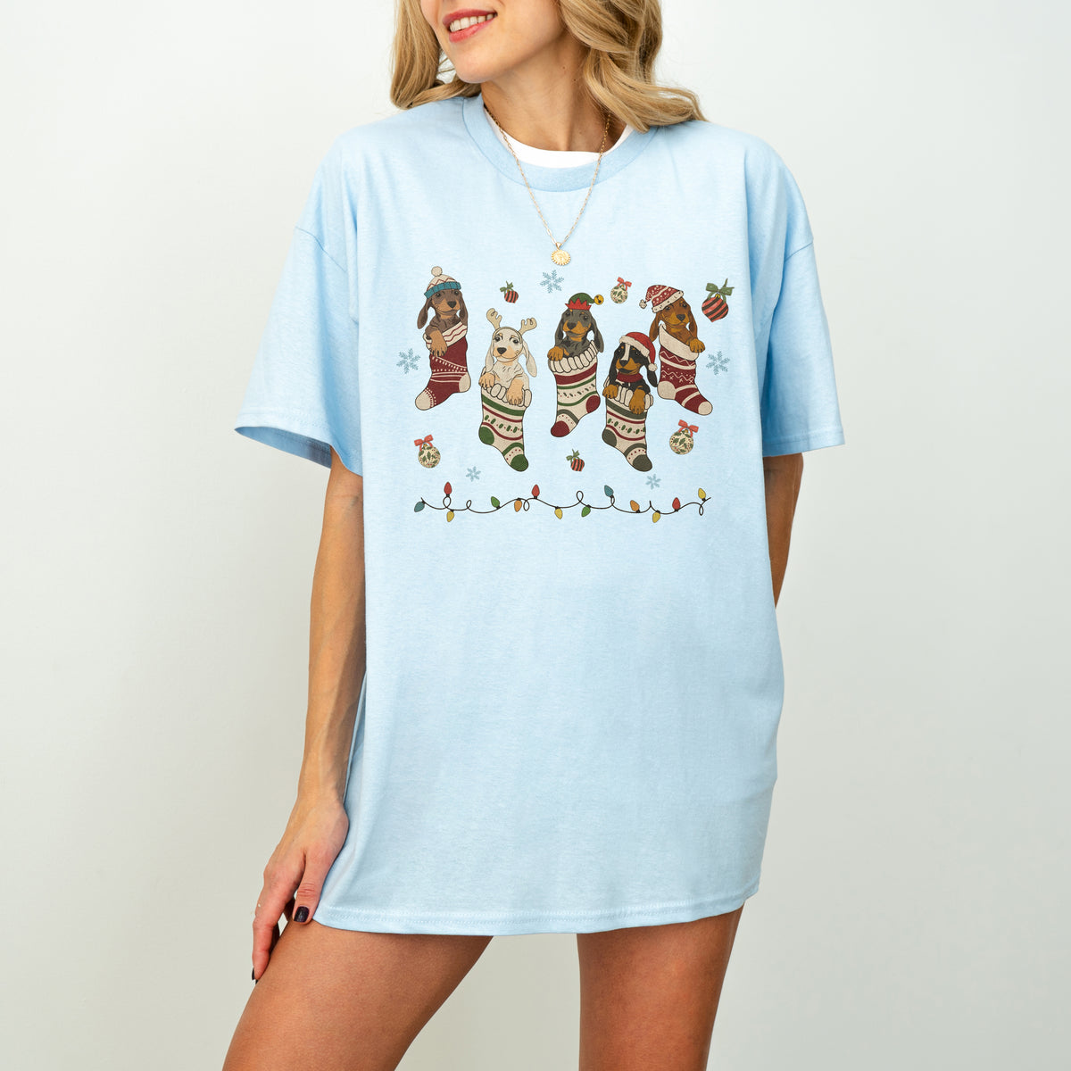 Dachshund Christmas Shirt – Cute Doxie Mom Holiday Gift