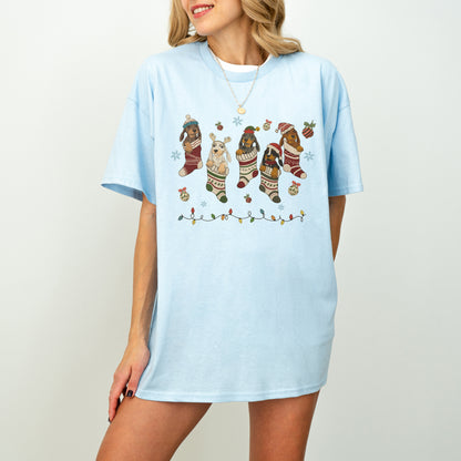 Dachshund Christmas Shirt – Cute Doxie Mom Holiday Gift