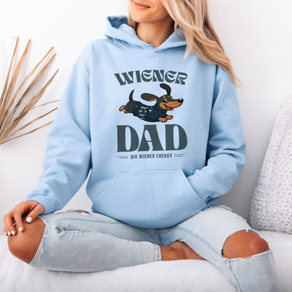 Wiener Dad Dachshund Hoodie Cute Doxie Lover Gift