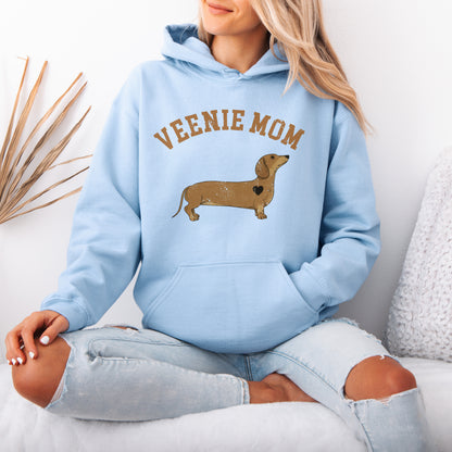 Veenie Mom Dachshund Mom Hoodie Pet Lover Gift
