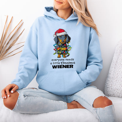 Everyone Needs a Little Christmas Wiener Dachshund Hoodies