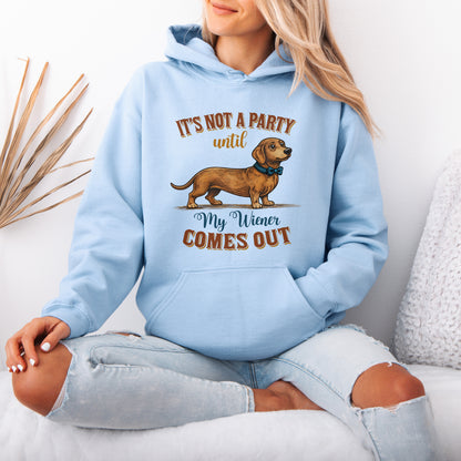 Funny Dachshund Hoodie Wiener Dog Party Gift