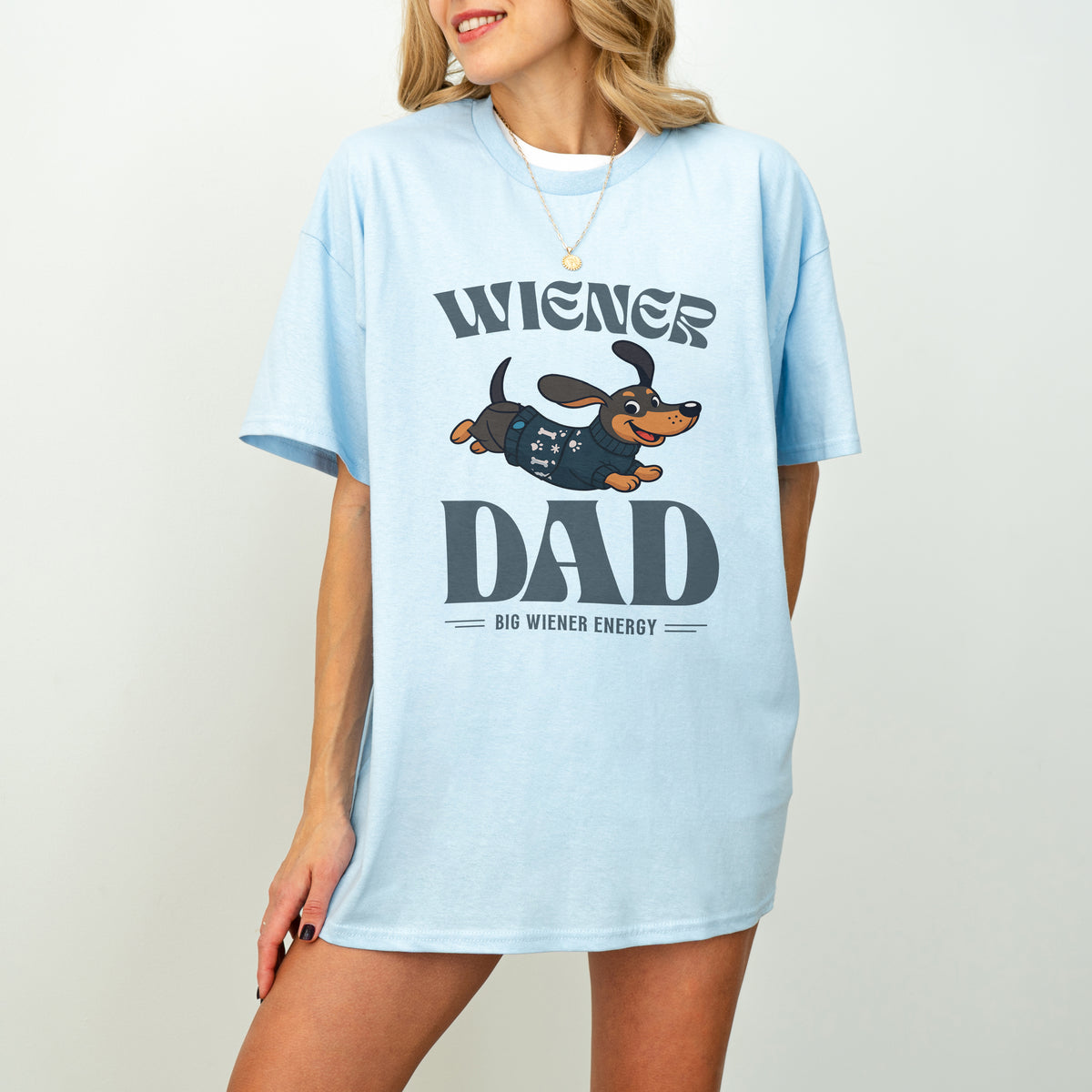 Wiener Dad Dachshund Shirt Cute Doxie Lover Gift
