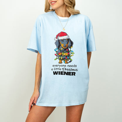 Everyone Needs a Little Christmas Wiener Dachshund Shirt