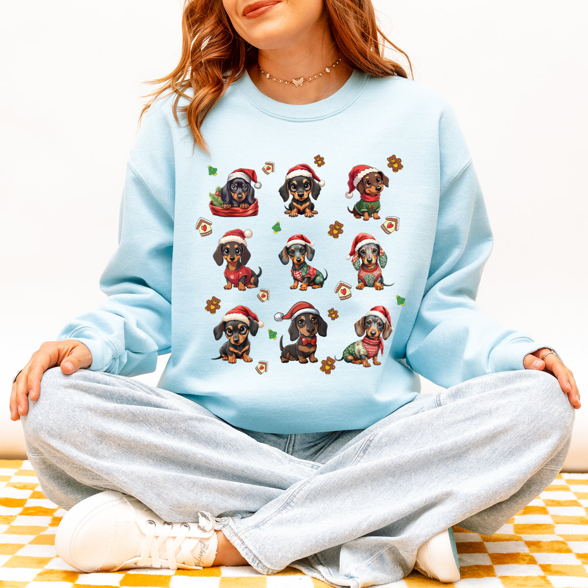 Dachshund Christmas Sweatshirt