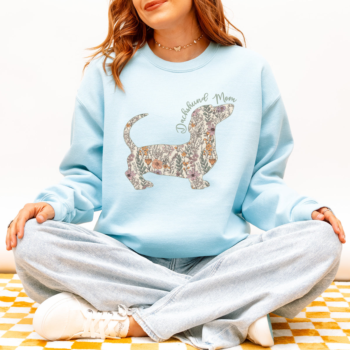 Personalized Dachshund Dog Mama Sweatshirt