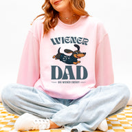Wiener Dad Dachshund Sweatshirt – Funny Wiener Dog Pullover for Dog Dads, Cute Doxie Lover Gift