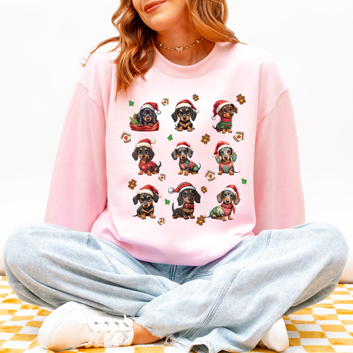 Dachshund Christmas Sweatshirt