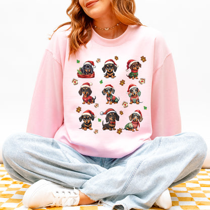 Dachshund Christmas Sweatshirt