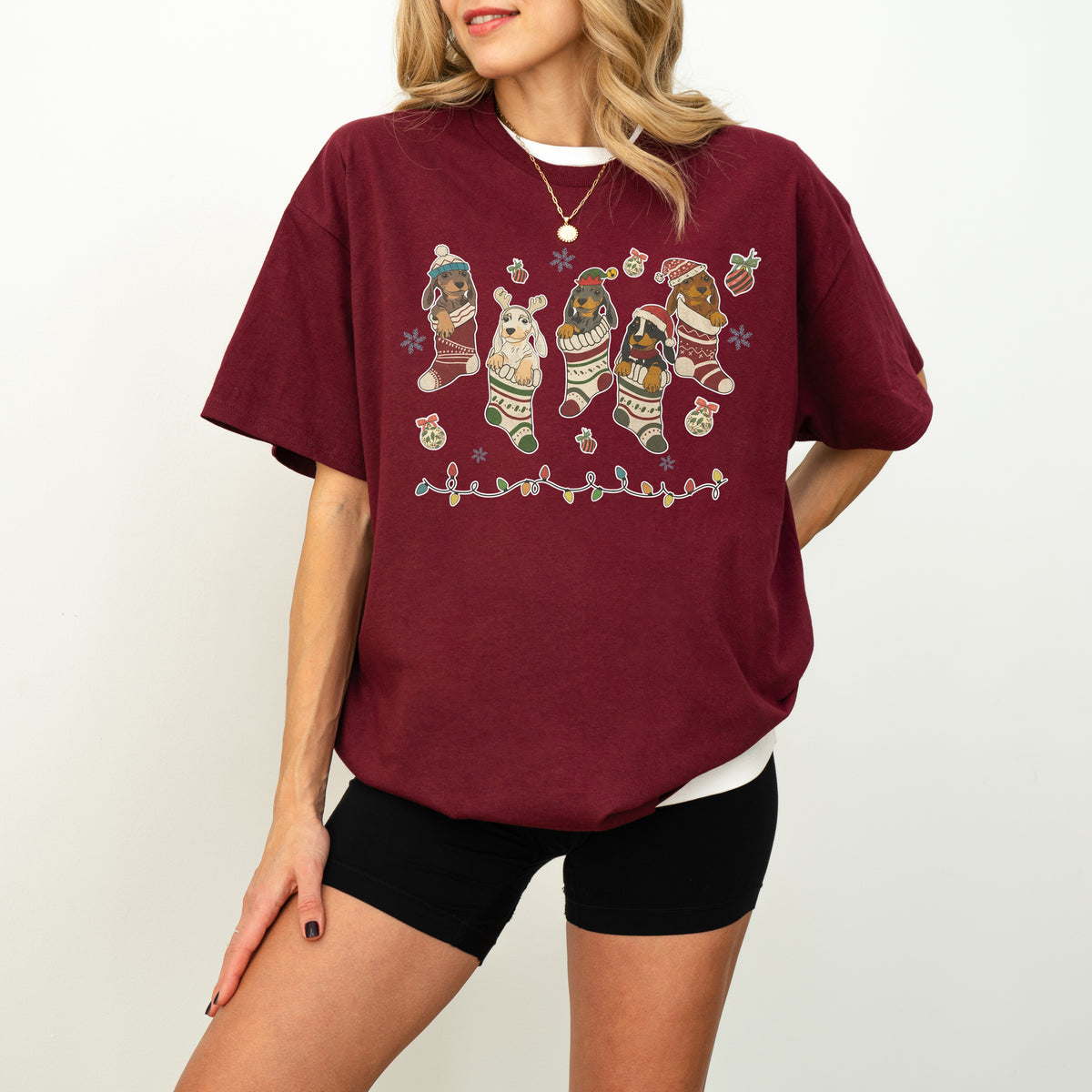 Dachshund Christmas Shirt – Cute Doxie Mom Holiday Gift
