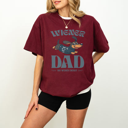 Wiener Dad Dachshund Shirt Cute Doxie Lover Gift