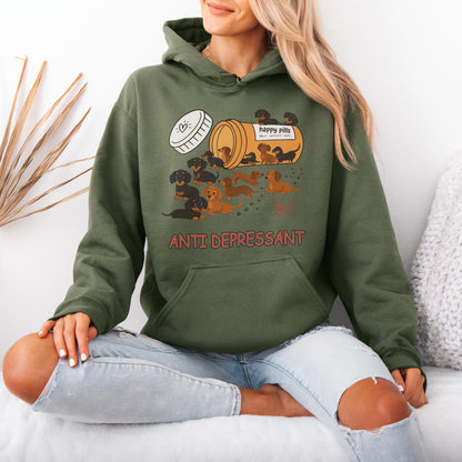 Dachshund Hoodie – Funny Weenie Dog Gift for Dachshund Lovers
