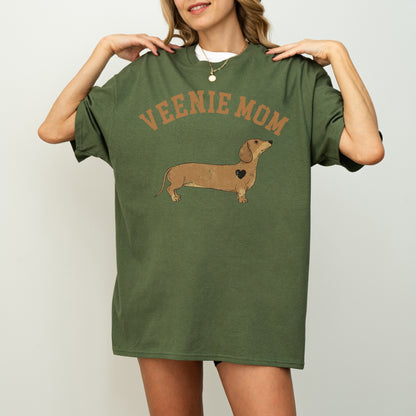 Veenie Mom Dachshund Mom Shirt Pet Lover Gift