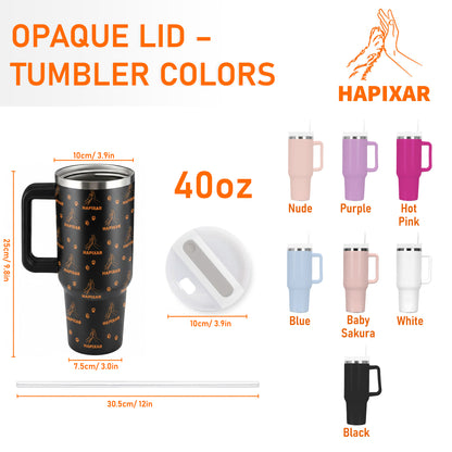 Laser Engraved Dachshund Insulated Tumbler 40oz