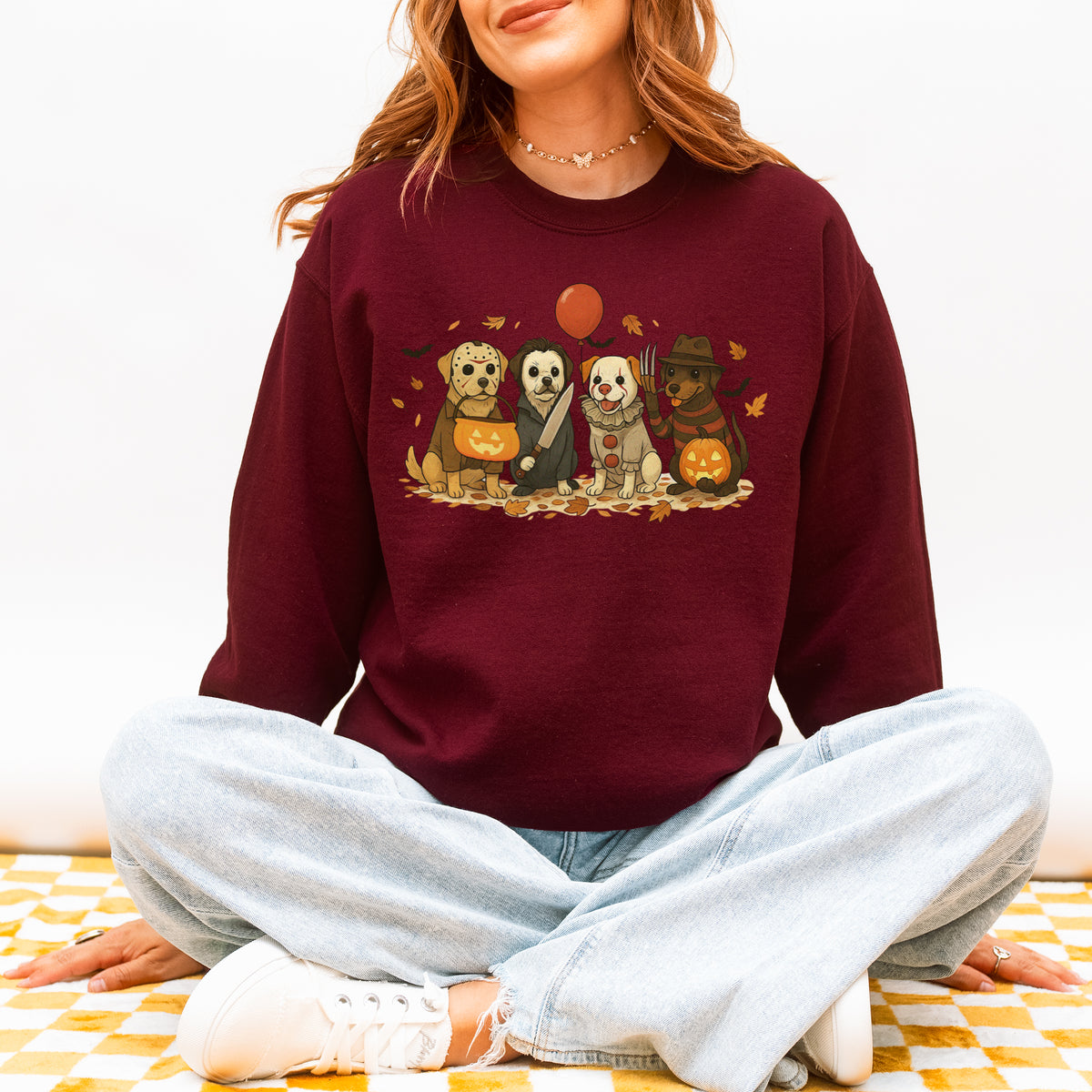 Halloween Dog Sweatshirt – Spooky Funny Fall Dog Gift