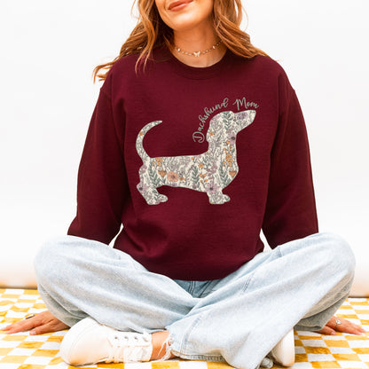 Personalized Dachshund Dog Mama Sweatshirt