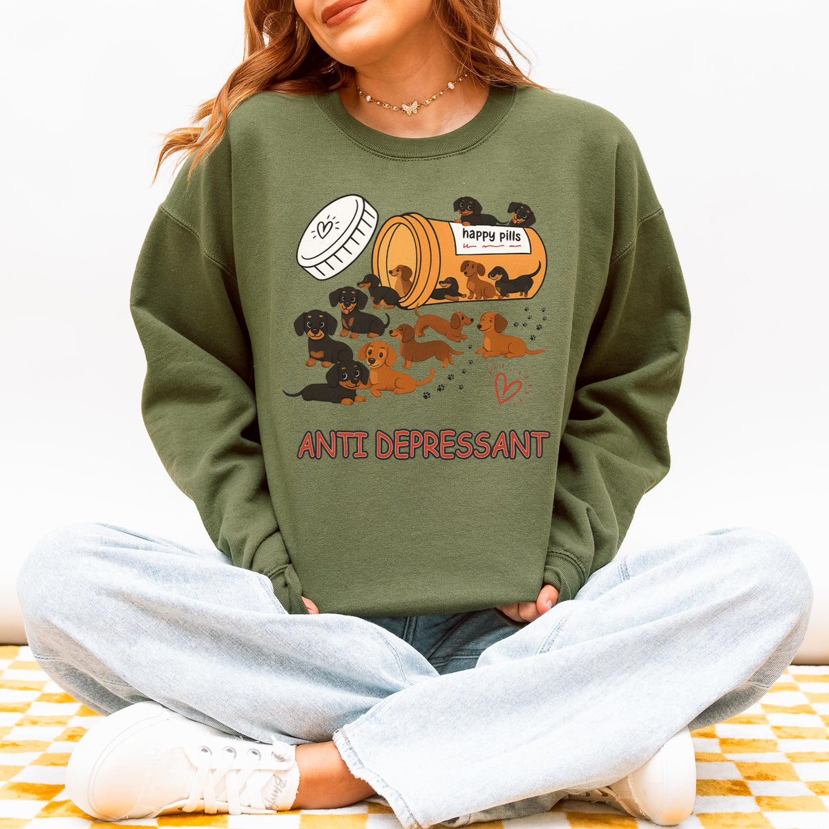 Dachshund Sweatshirt – Cute Dachshund Gift