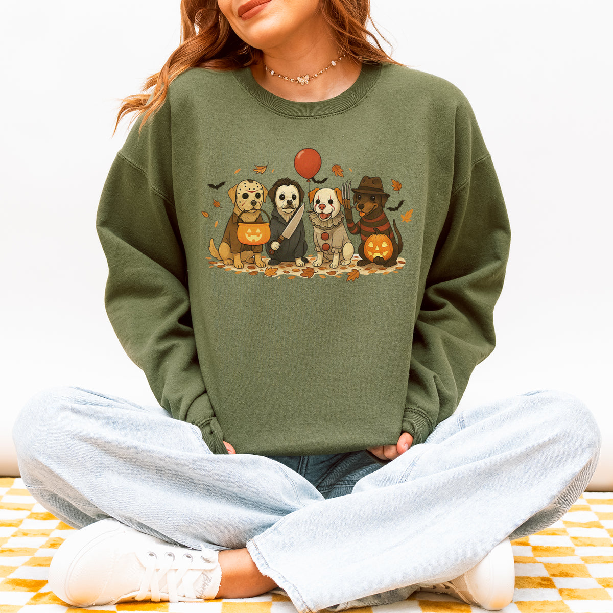 Halloween Dog Sweatshirt – Spooky Funny Fall Dog Gift