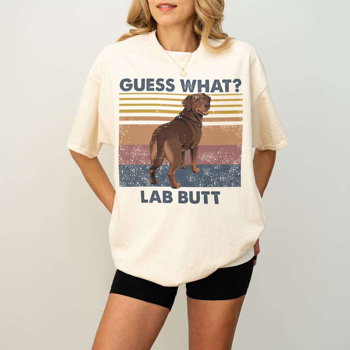 Guess What Labrador Butt Shirt – Funny Dog Lover Gift
