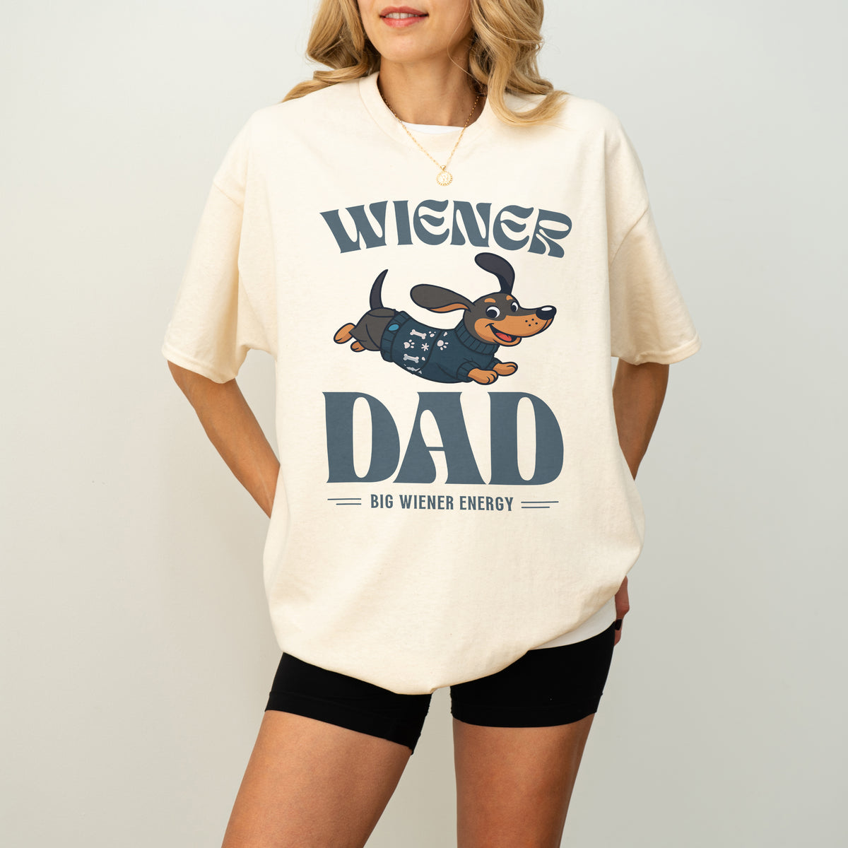 Wiener Dad Dachshund Shirt Cute Doxie Lover Gift