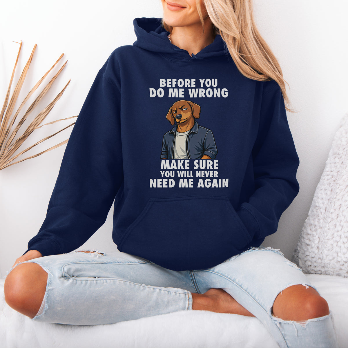 Funny Sausage Dog Hoodie Attitude Gift