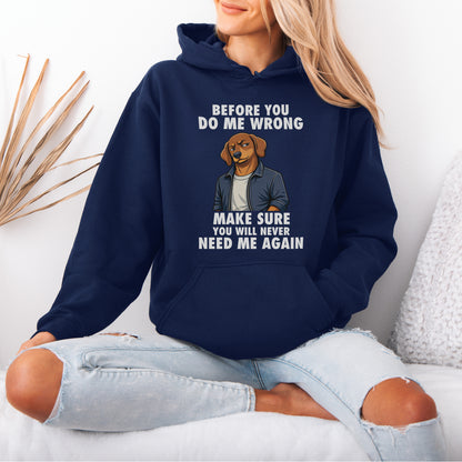 Funny Sausage Dog Hoodie Attitude Gift