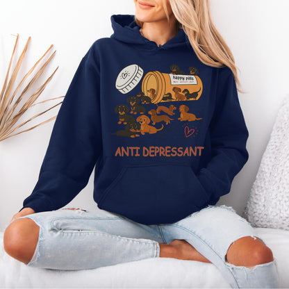 Dachshund Hoodie – Funny Weenie Dog Gift for Dachshund Lovers