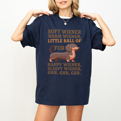 Soft Wiener Warm Wiener Dachshund Shirt