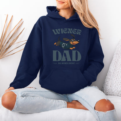 Wiener Dad Dachshund Hoodie Cute Doxie Lover Gift