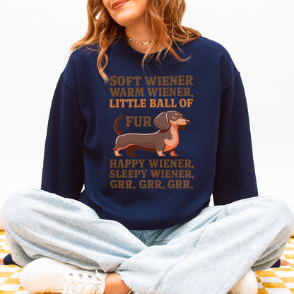Soft Wiener Warm Wiener Dachshund Sweatshirt