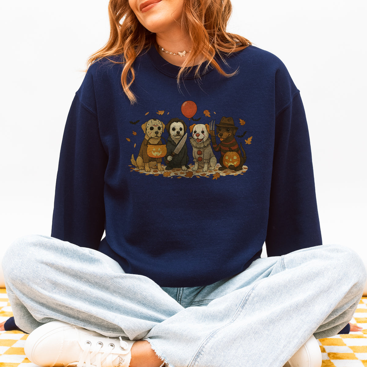 Halloween Dog Sweatshirt – Spooky Funny Fall Dog Gift
