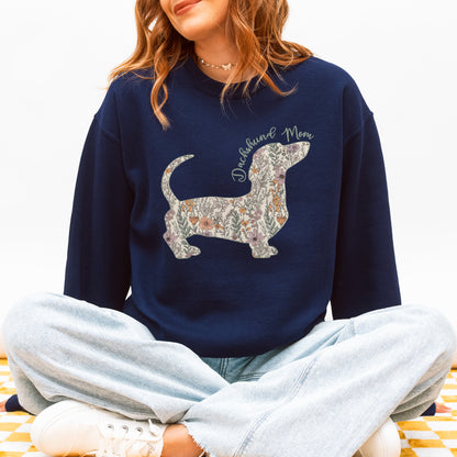 Personalized Dachshund Dog Mama Sweatshirt