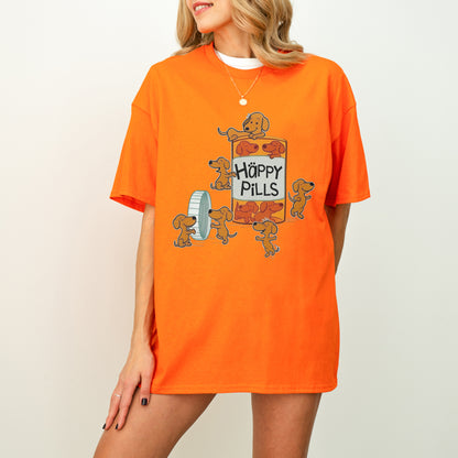 Happy Pills Dachshund Shirt Cute Doxie Gift