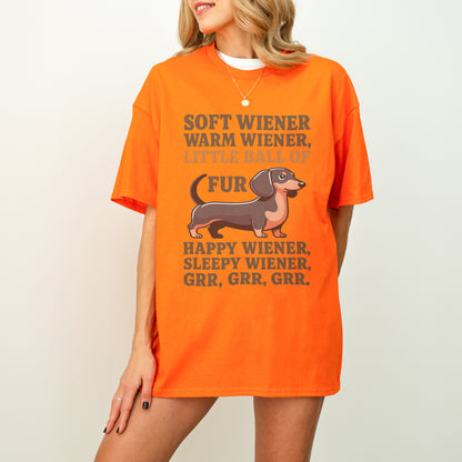 Soft Wiener Warm Wiener Dachshund Shirt