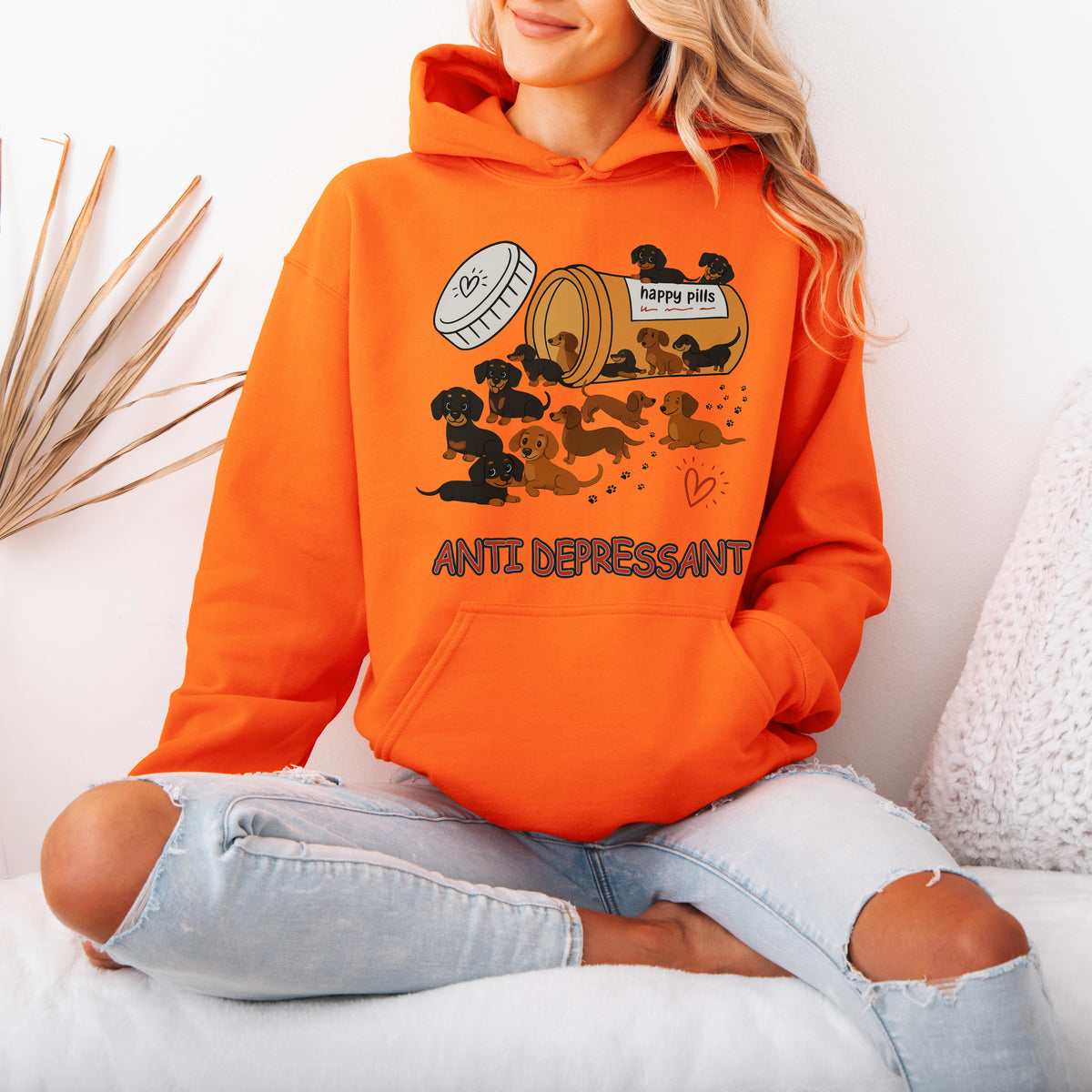Dachshund Hoodie – Funny Weenie Dog Gift for Dachshund Lovers