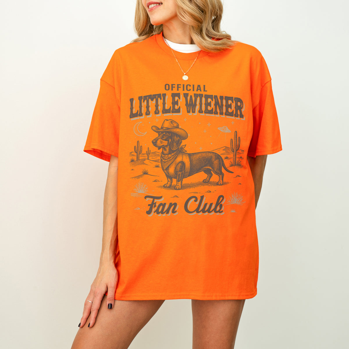 Little Wiener Fan Club Shirt – Vintage Wiener Dog Gift