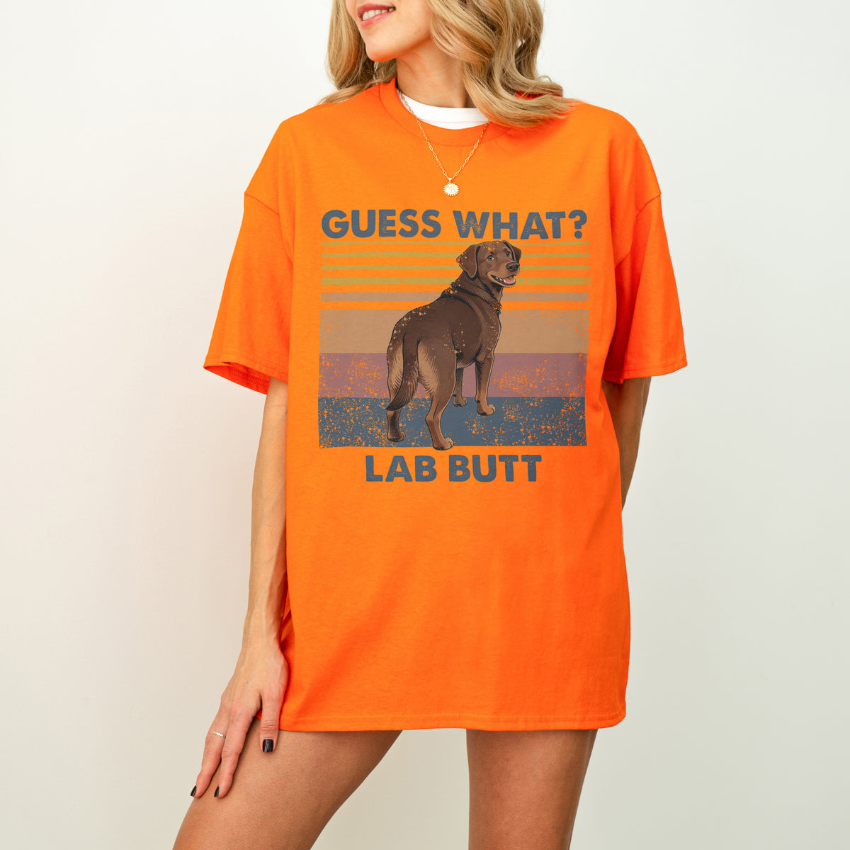Guess What Labrador Butt Shirt – Funny Dog Lover Gift