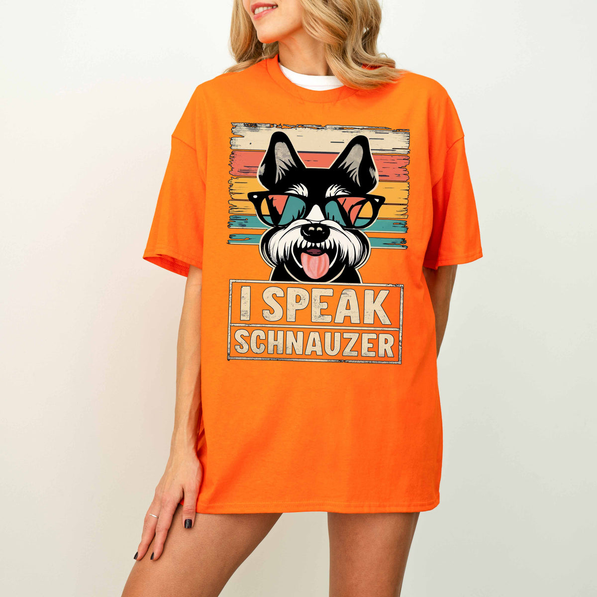 I Speak Schnauzer Funny Dog T-Shirt