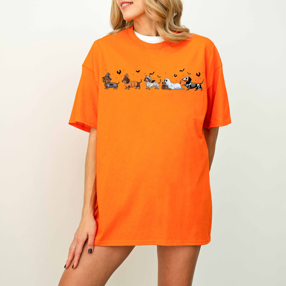 Dachshund Halloween Shirt – Cute Ghost Dog Spooky Gift