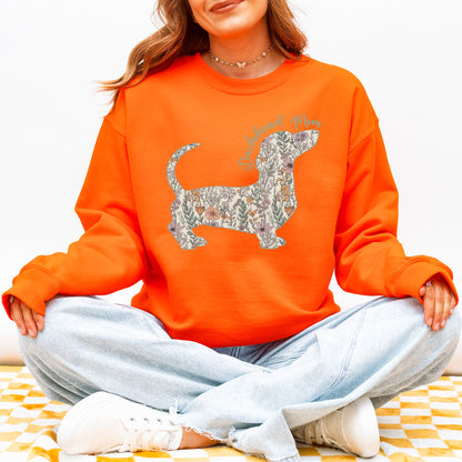 Personalized Dachshund Dog Mama Sweatshirt