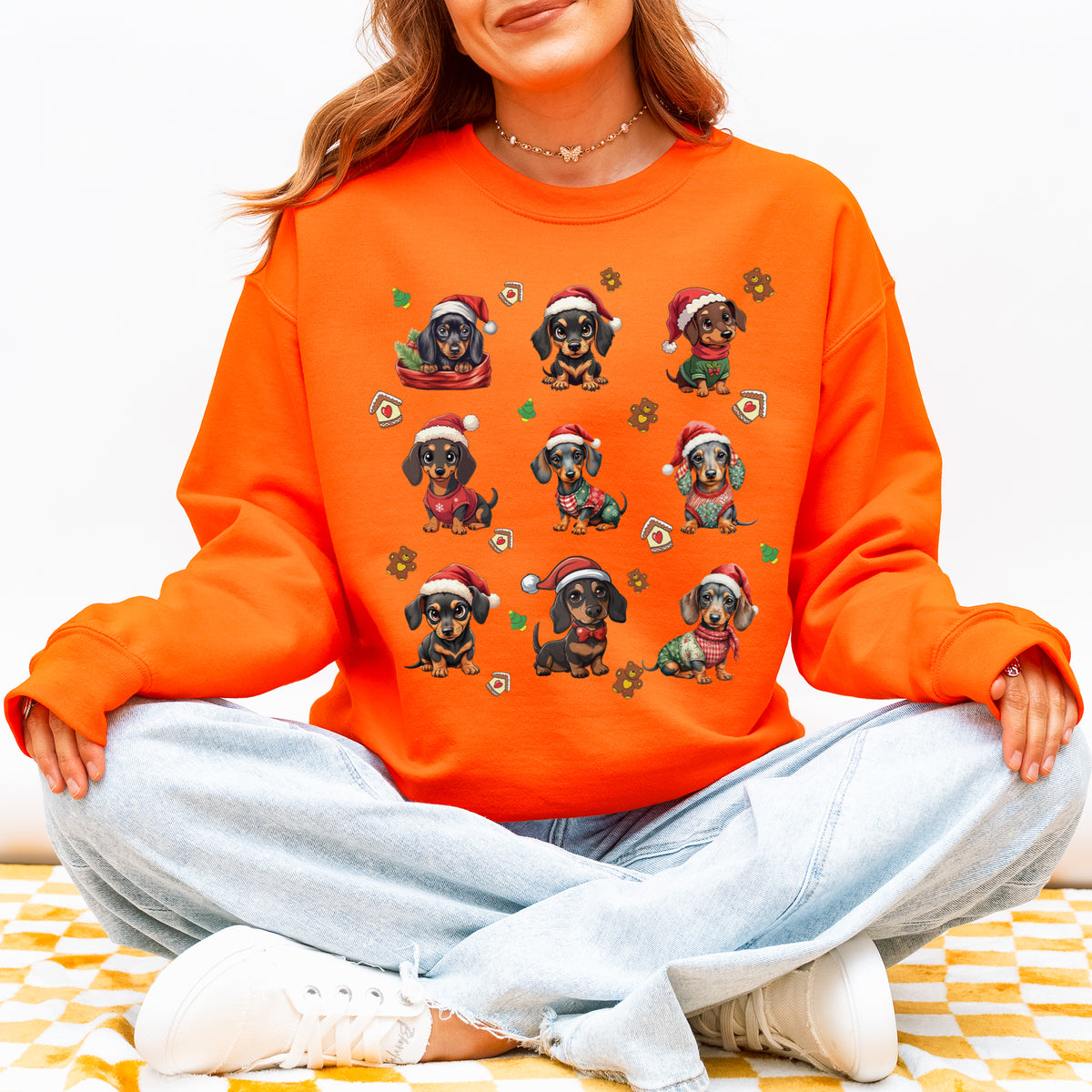 Dachshund Christmas Sweatshirt