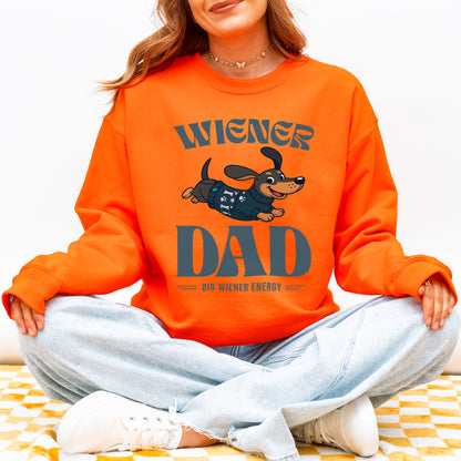 Wiener Dad Dachshund Sweatshirt Cute Doxie Lover Gift