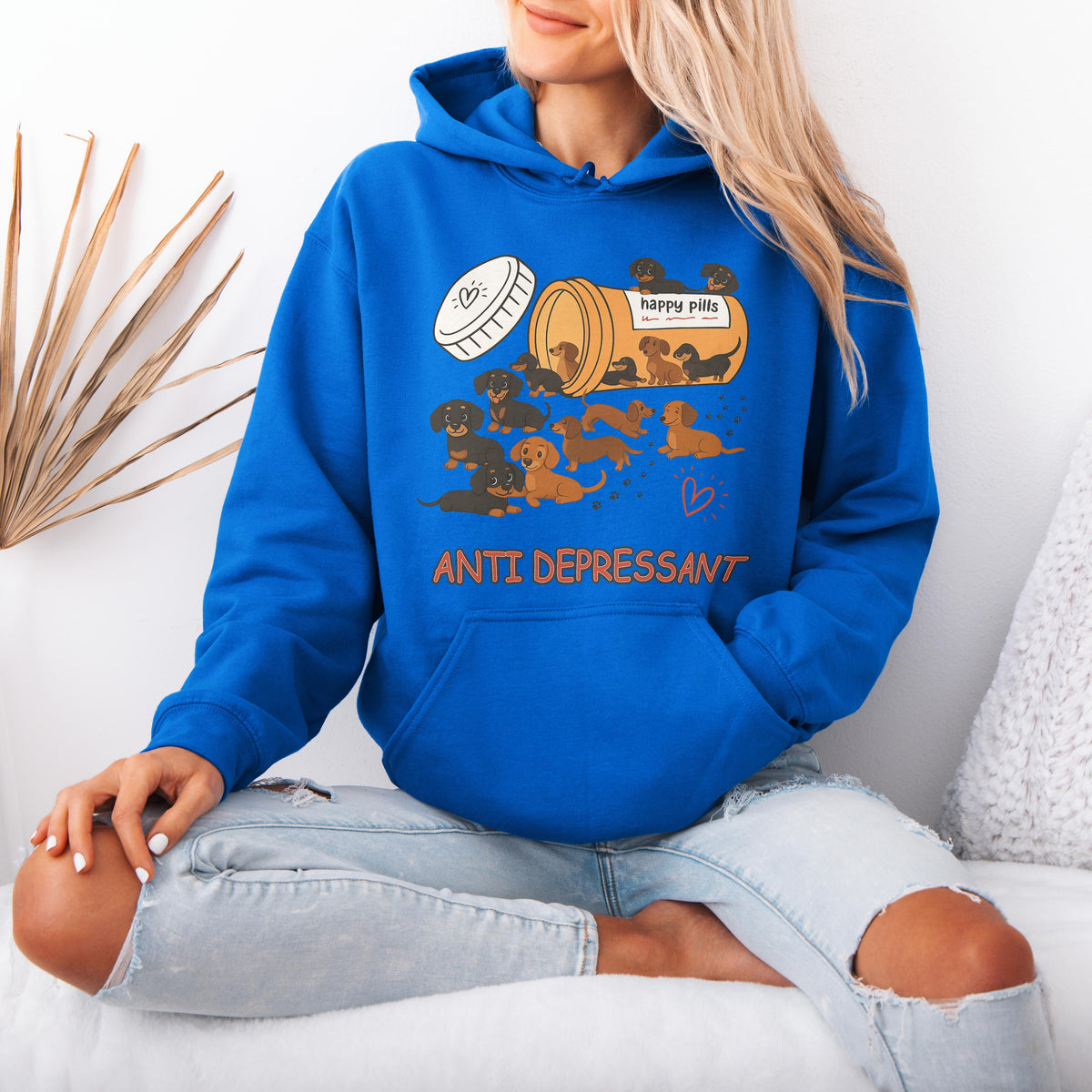 Dachshund Hoodie – Funny Weenie Dog Gift for Dachshund Lovers