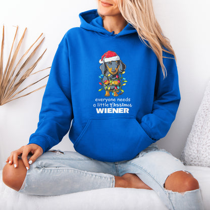 Everyone Needs a Little Christmas Wiener Dachshund Hoodies