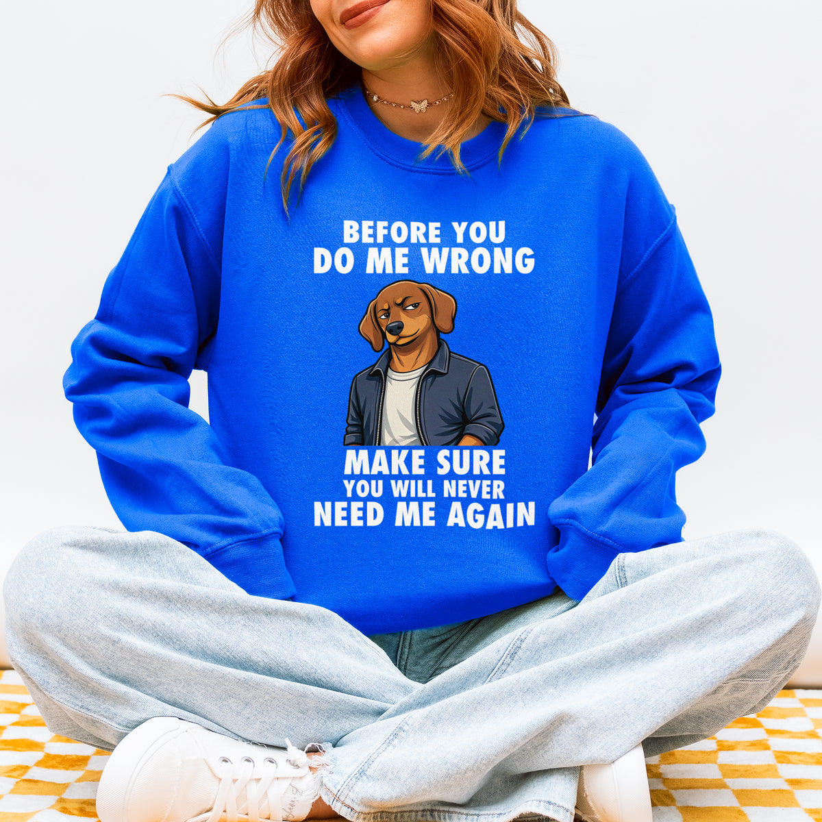 Funny Sausage Dog Sweatshirt Attitude Sausage Dog Humor Gift