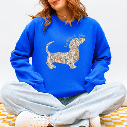 Personalized Dachshund Dog Mama Sweatshirt